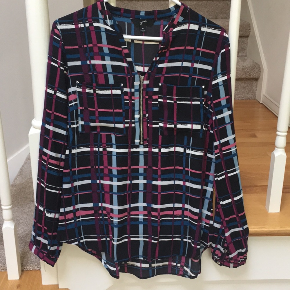 Multi colored blouse